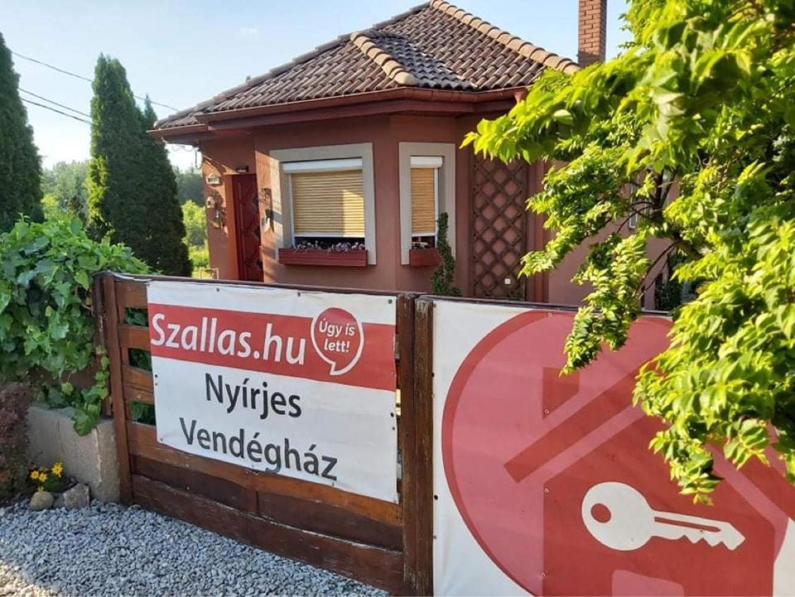 Nyirjes Vendeghaz Hotel Balassagyarmat Exterior photo